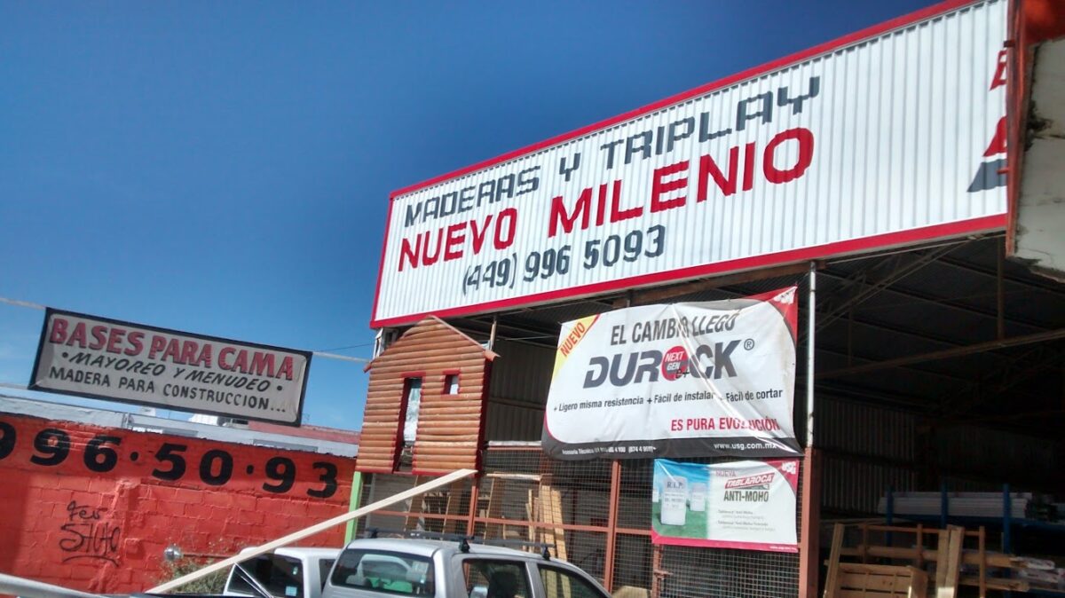 maderas y triplay nuevo milenio en aguascalientes