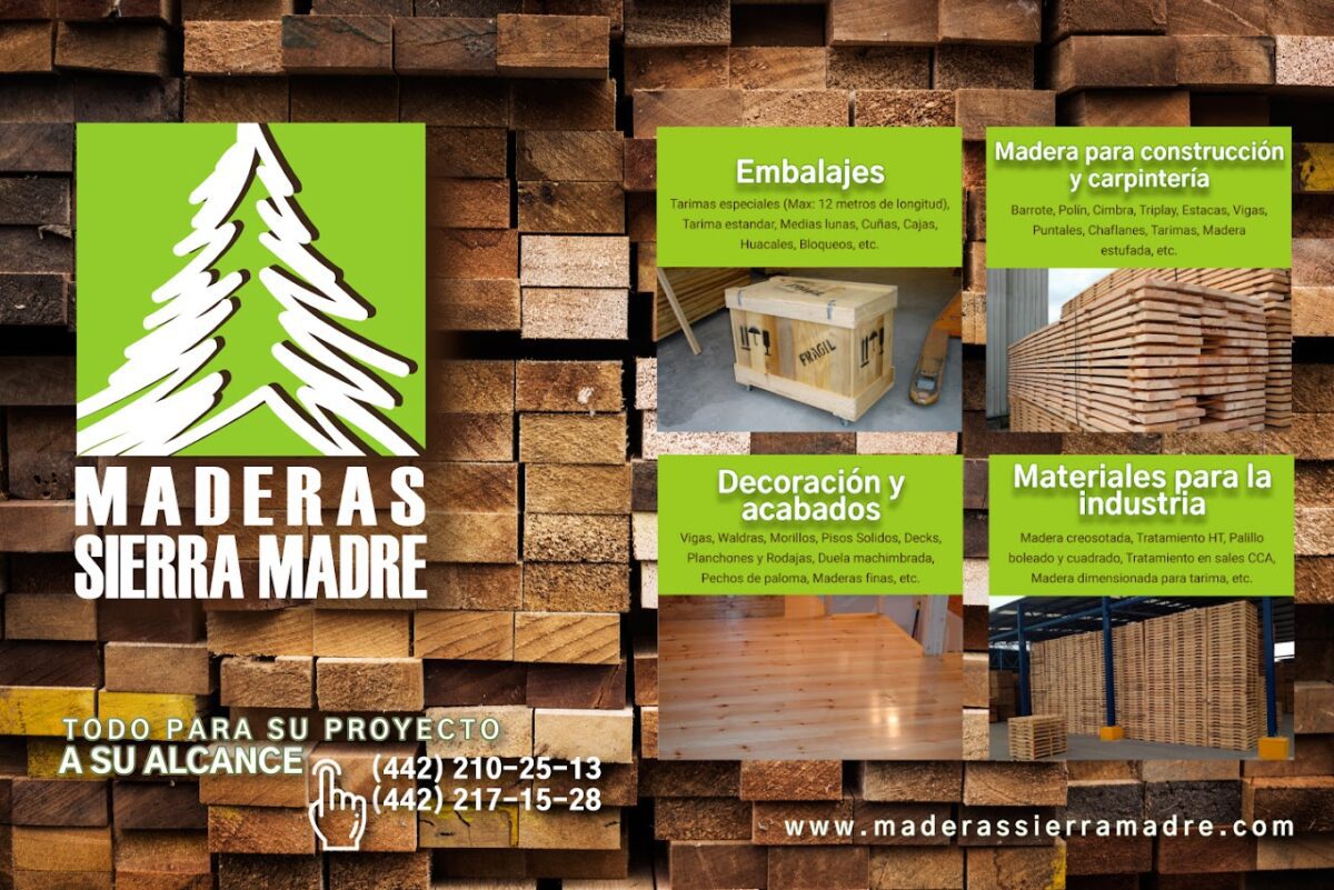 maderas sierra madre en querettaro