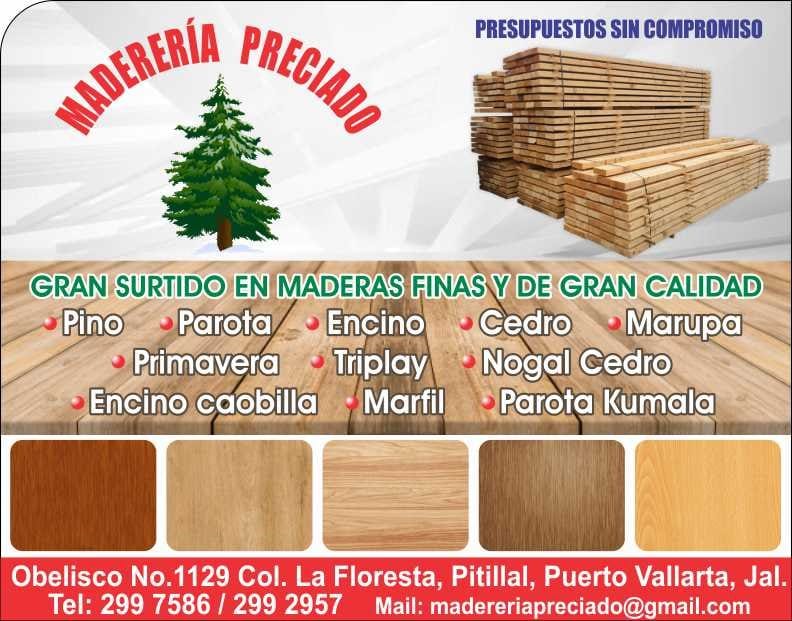 madereria preciado en puerto vallarta