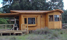 Cabaña de madera de Santa fe cabins